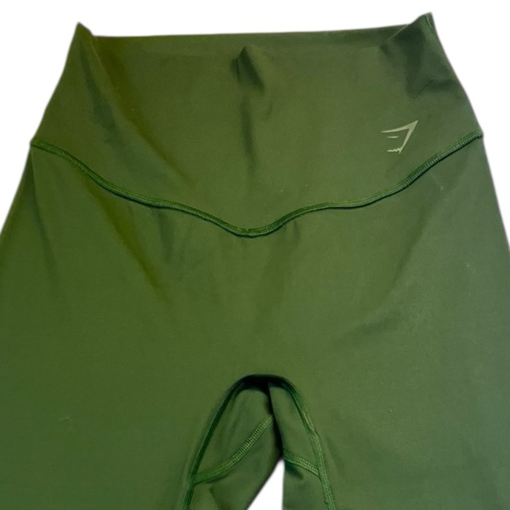 Gymshark 7/8 Training Leggings Olive Green Women’s Size Small